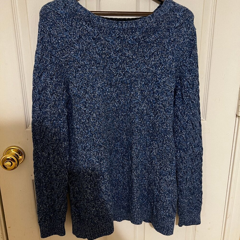 Land's End Women's Blue Sweater